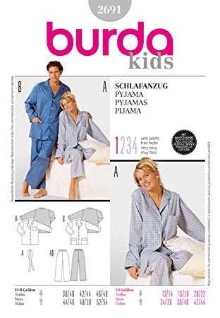 Patron pyjama femme grande taille