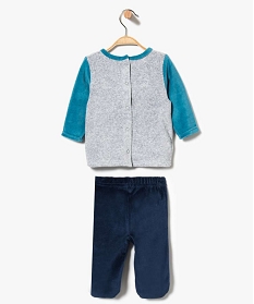 Pyjama deux pieces avec pieds