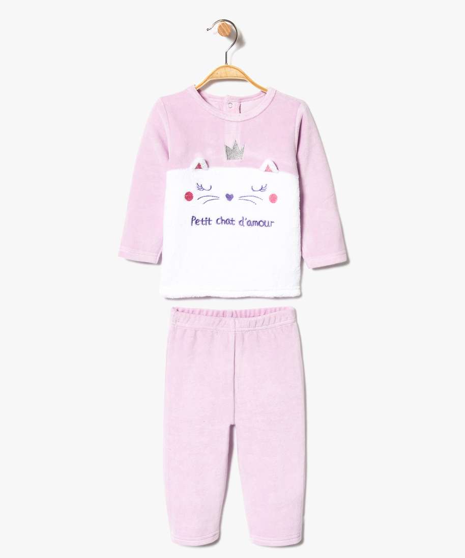 Pyjama bébé 2 pièces sans pied