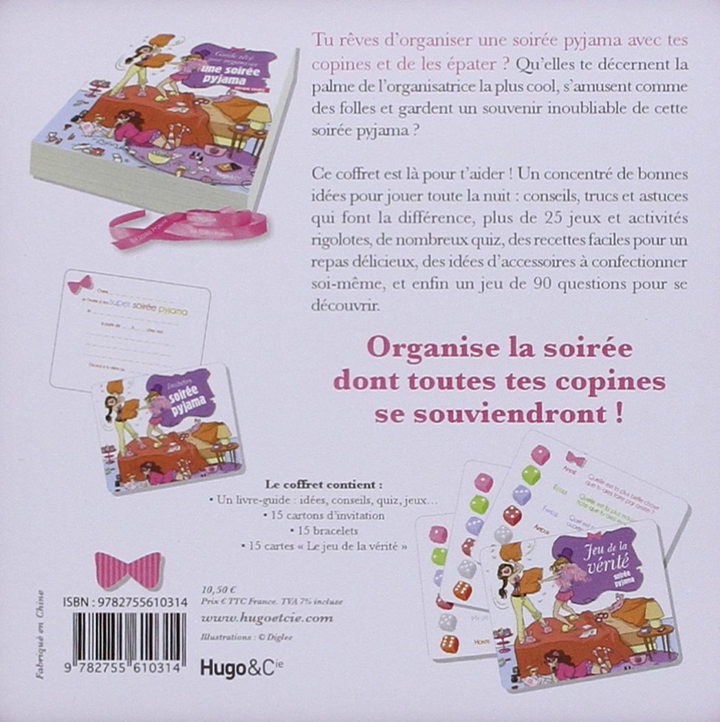 Jeux soirée pyjama ado fille