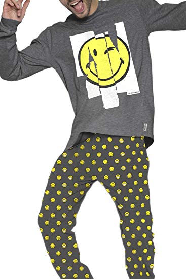 Pyjama smiley homme