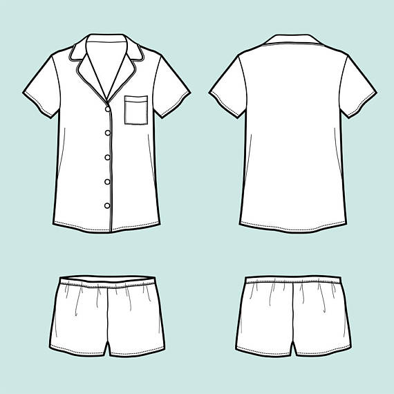 Pyjama illustration