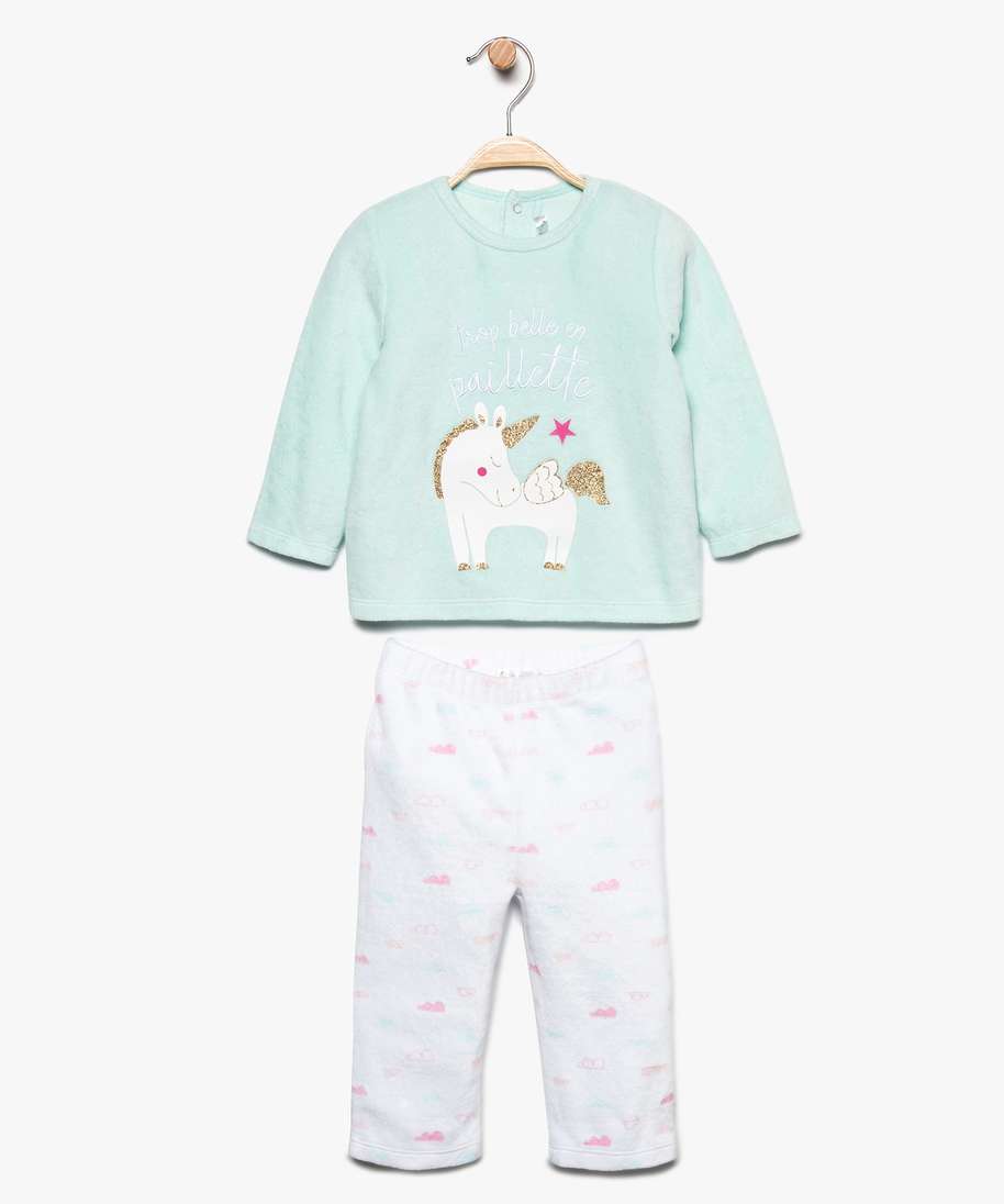 Pyjama 2 pièces fille