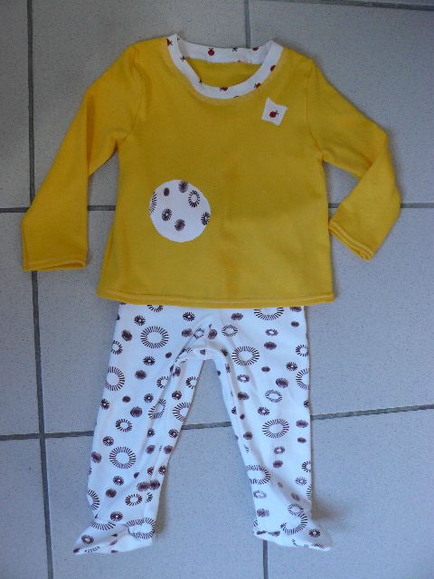 Patron gratuit pyjama enfant