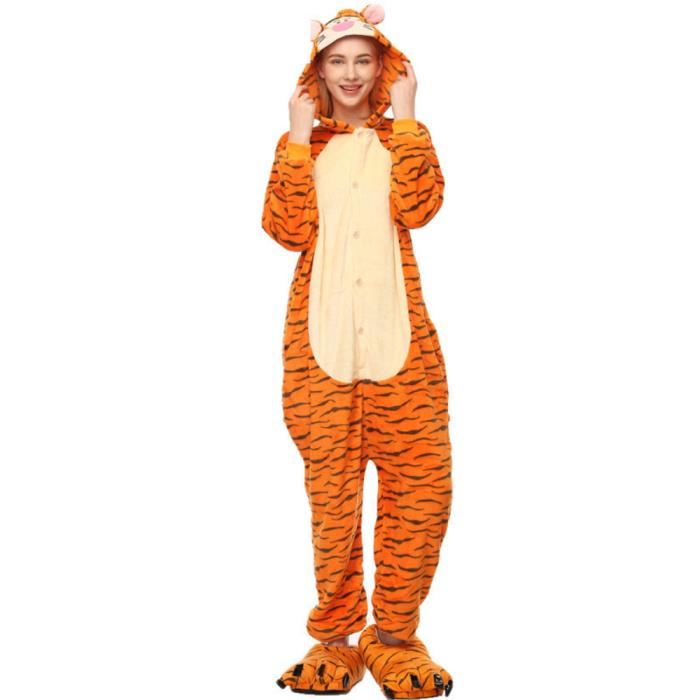 Pyjama combinaison tigre