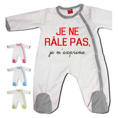Pyjama bebe personnalisable