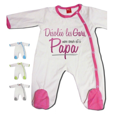 Pyjama bebe rigolo