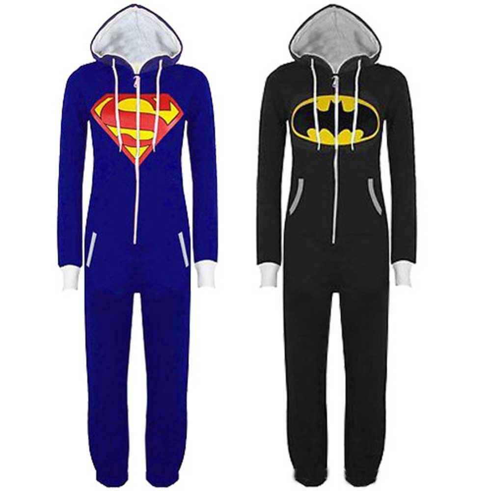 Combinaison pyjama batman femme