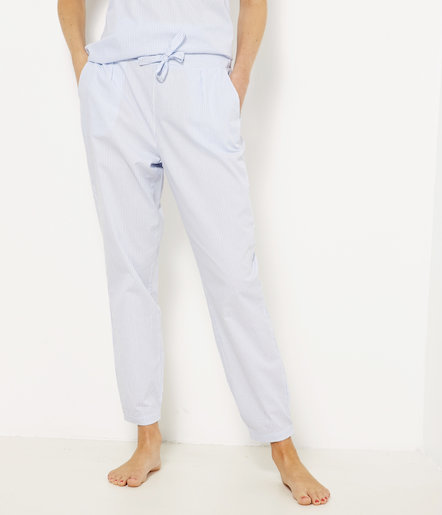 Pantalon pyjama blanc