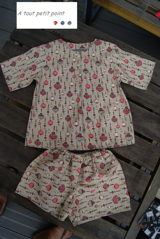 Le haut le bas d'mon pyjama