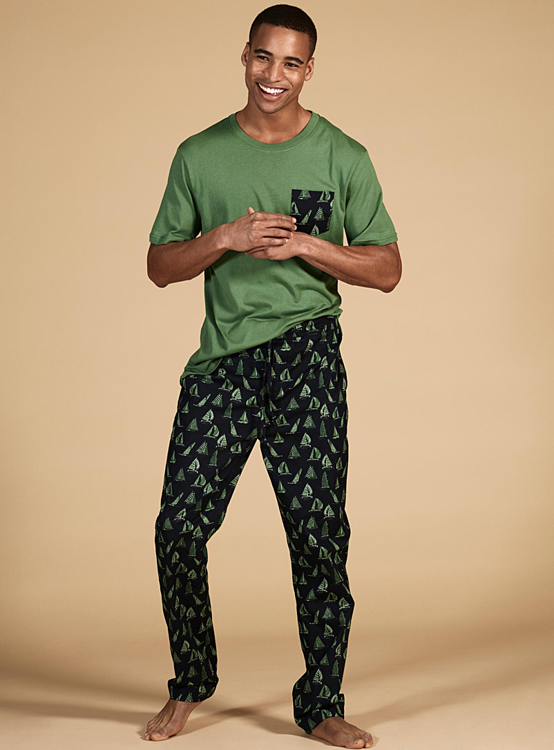 Tee shirt pyjama homme