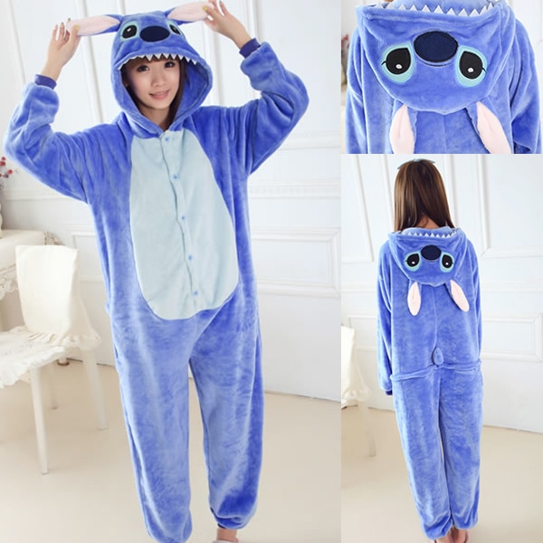 Combinaison pyjama stitch adulte