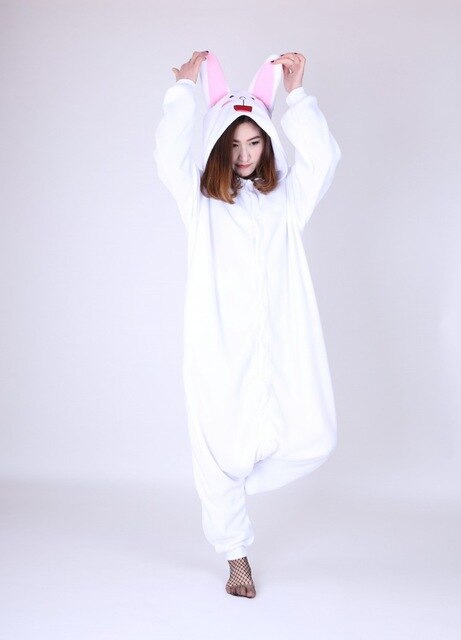 Combinaison pyjama lapin femme