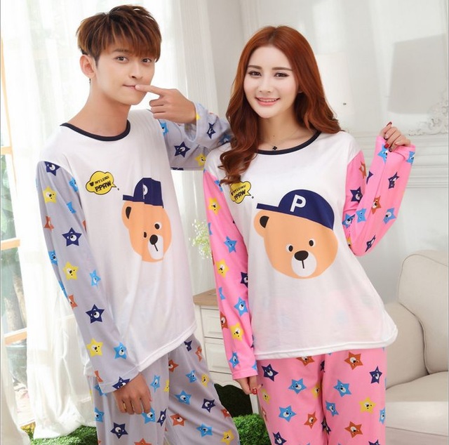 Pyjama assortis couple