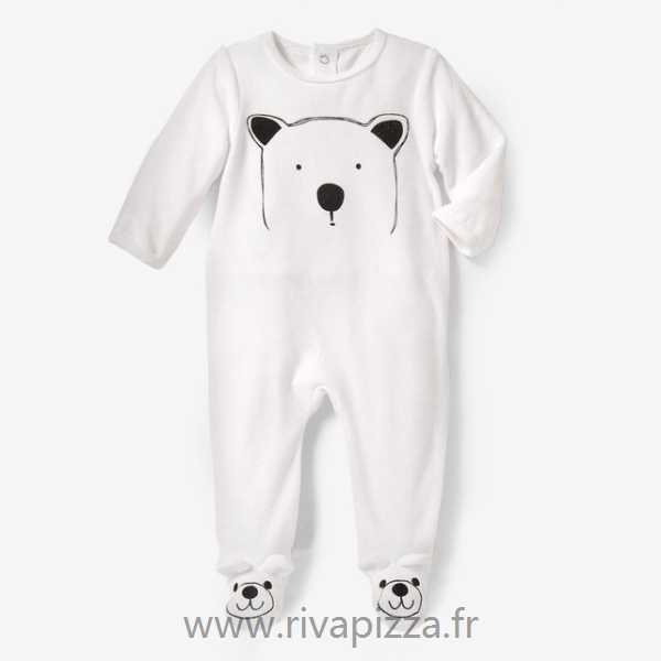 Pyjama velours 3 ans