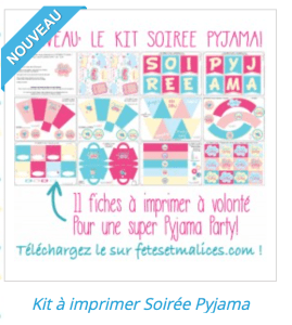 Soirée pyjama idées
