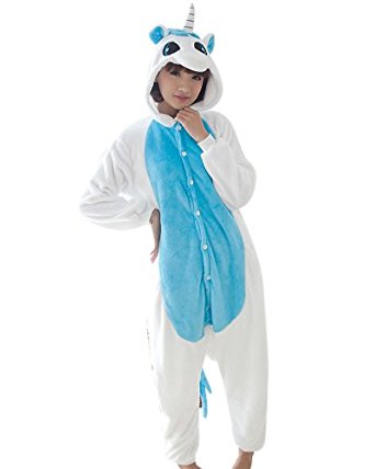 Pyjama licorne bleu enfant