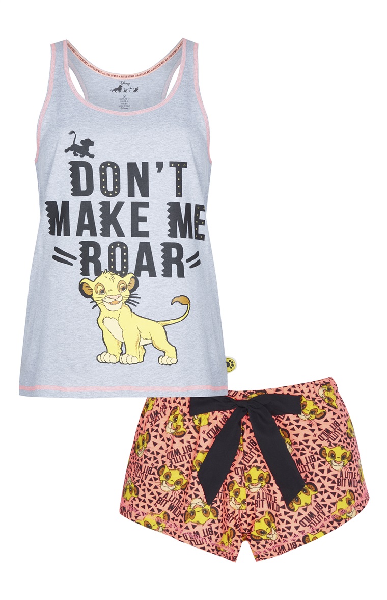 Pyjama le roi lion femme