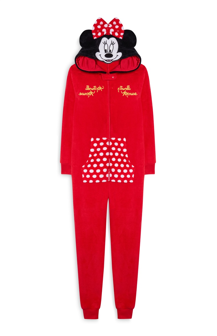 Pyjama combinaison minnie femme
