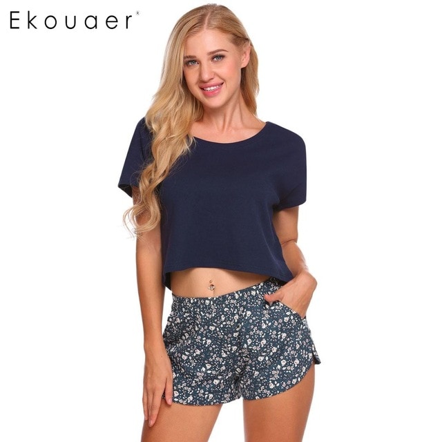 Pyjama crop top