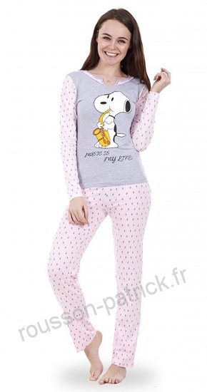 Pyjama snoopy femme