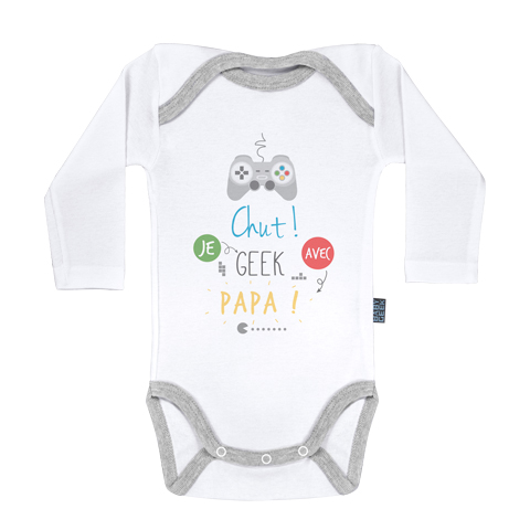 Pyjama geek bébé