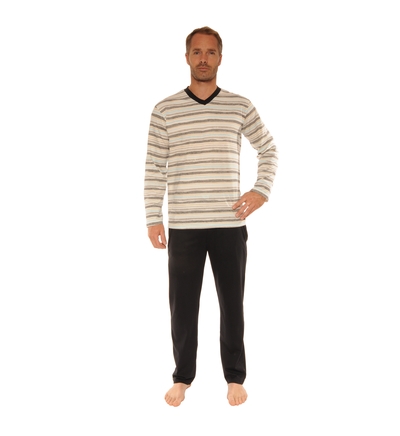 Veste pyjama homme boutonné