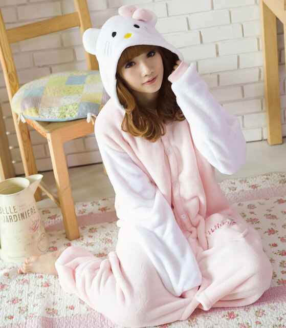Pyjama doux et chaud femme