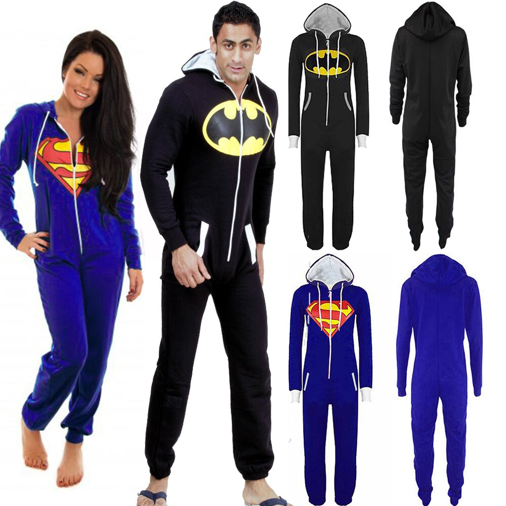 Pyjama combinaison homme superman