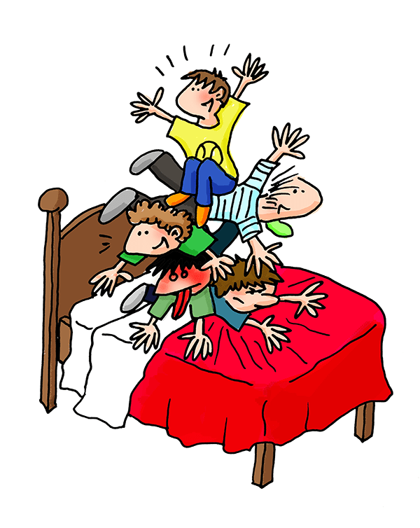 Dessin couleur pyjama