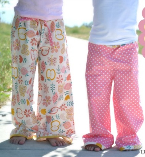 Patron gratuit pyjama fille