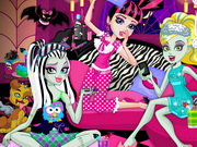 Monster high pyjama party