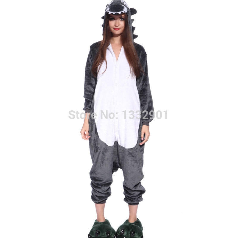 Combi pyjama loup