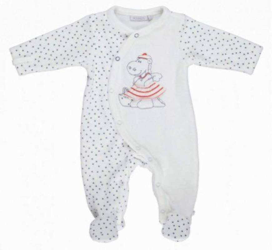 Pyjama blanc naissance