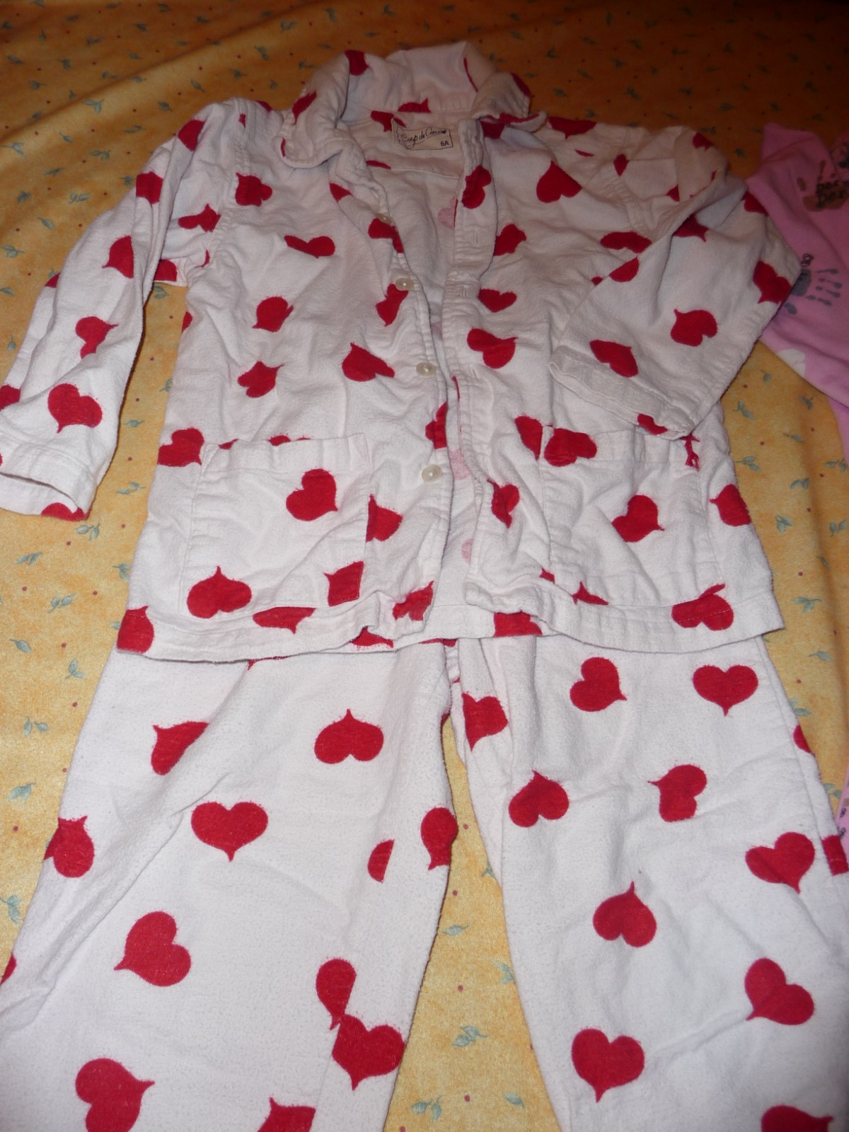 Pyjama femme coeur