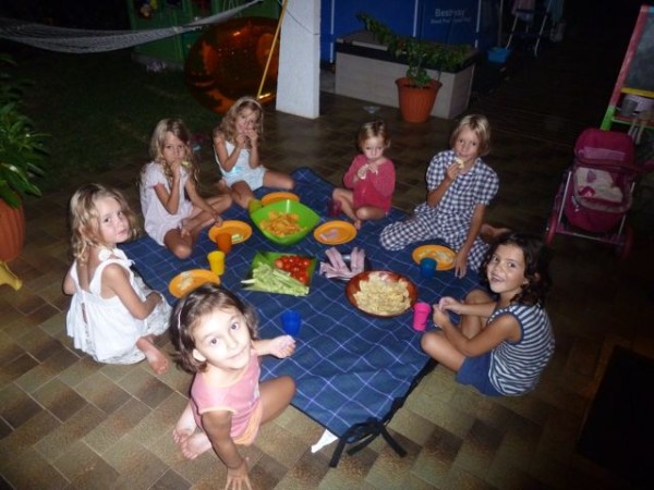 Soirée pyjama fille 8 ans
