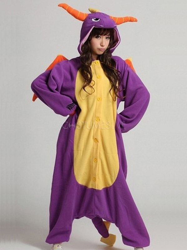 Combinaison pyjama dinosaure rose