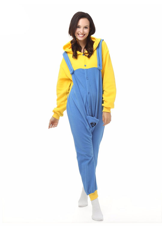 Combinaison pyjama minion adulte