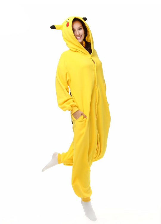Combinaison pyjama pikachu femme