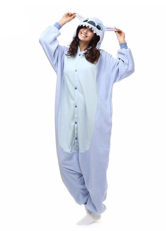 Combinaison pyjama stitch rose