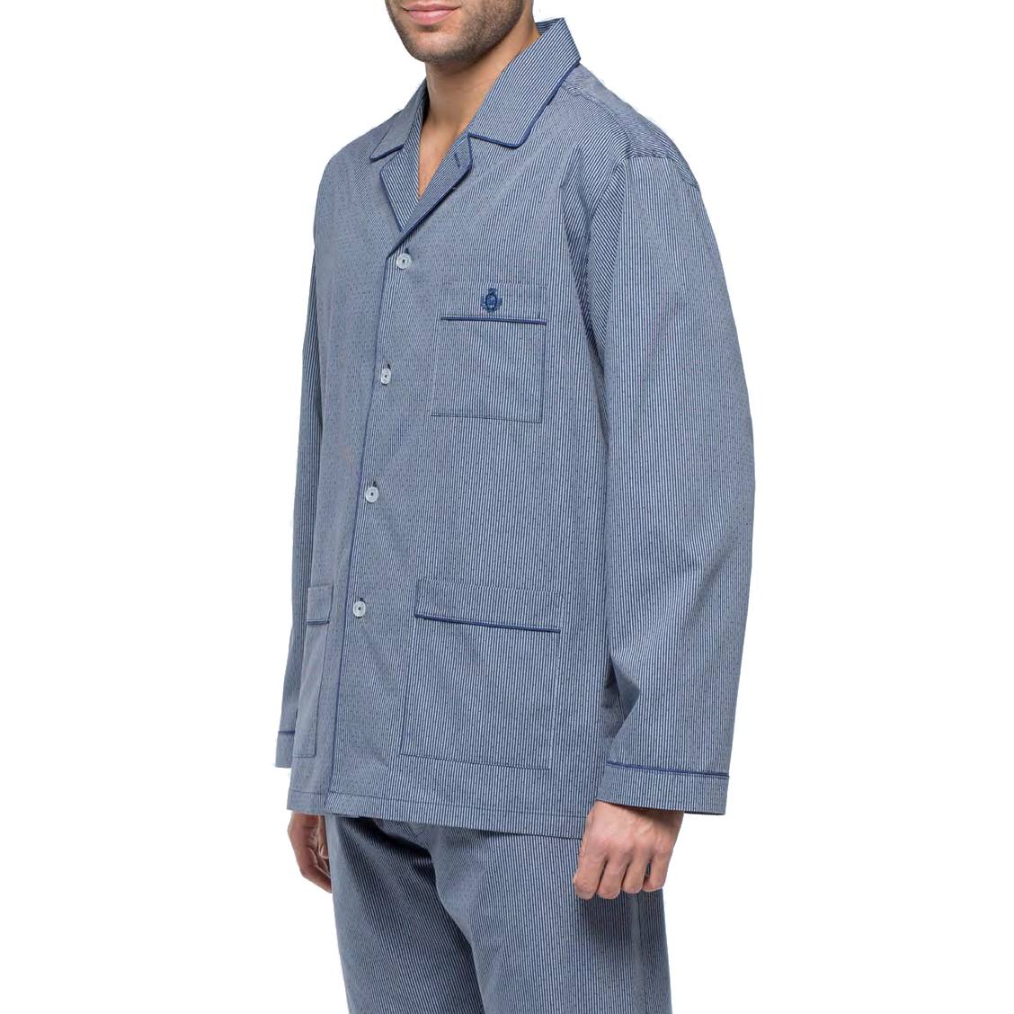 Pyjama popeline homme