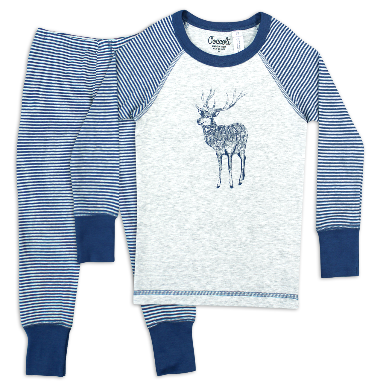 Pyjama fond blanc