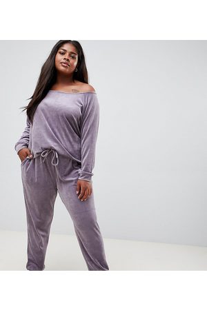 Pantalon pyjama velours femme