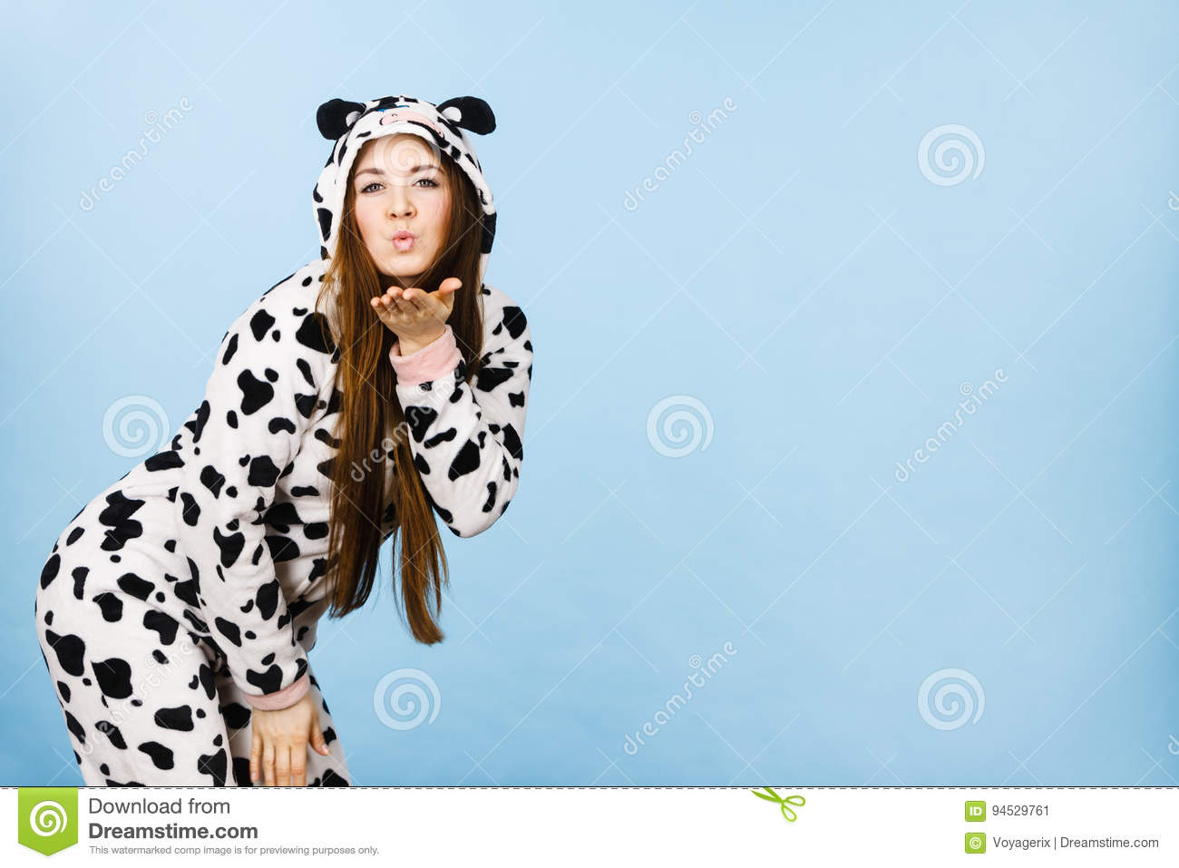 Baiser en pyjama