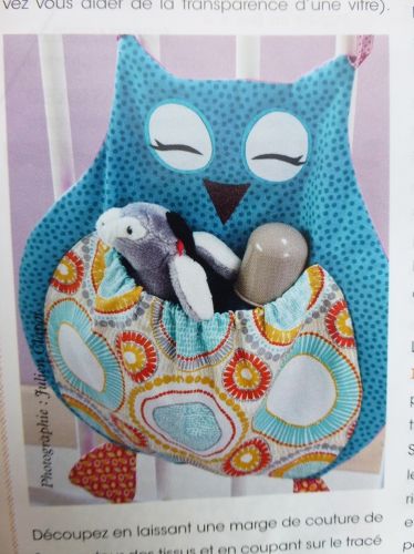 Patron range pyjama hibou