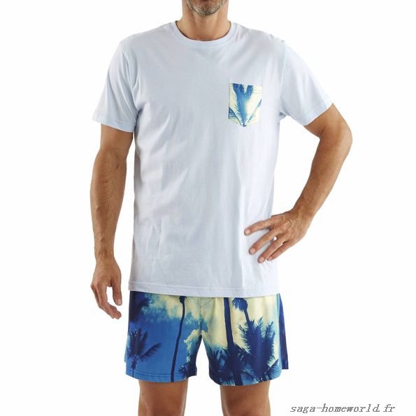 Pyjama court homme arthur