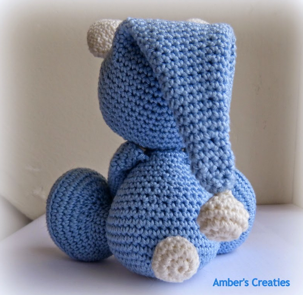 Amigurumi ourson en pyjama
