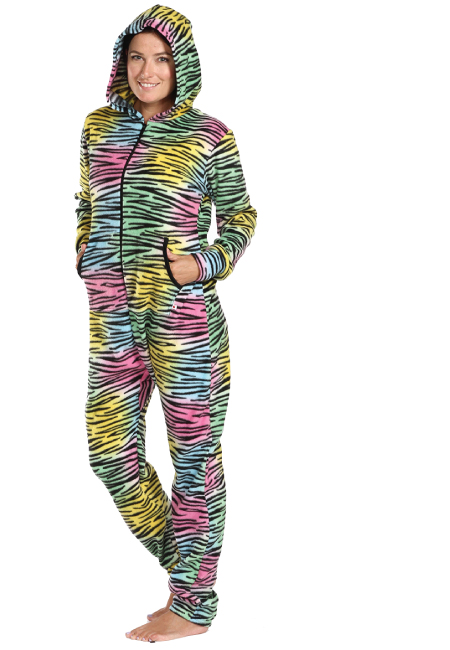 Combinaison pyjama animaux adulte