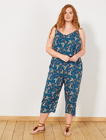 Pyjama combinaison grande taille femme