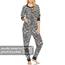 Combinaison pyjama leopard